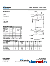 Datasheet MT5260P-UG manufacturer Marktech