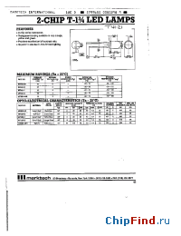 Datasheet MT550-G manufacturer Marktech