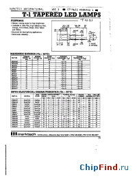 Datasheet MT630-Y производства Marktech