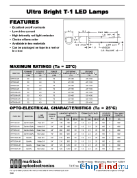 Datasheet MT7203-UR производства Marktech