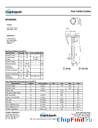 Datasheet MT8060N2 manufacturer Marktech