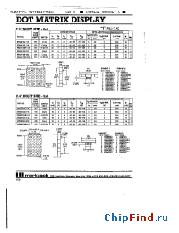 Datasheet MTAN2124-11A manufacturer Marktech