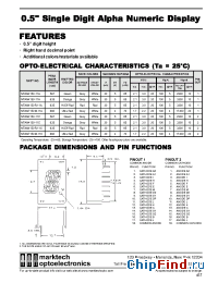 Datasheet MTAN2150-11A manufacturer Marktech