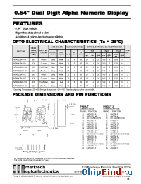 Datasheet MTAN2254-11A manufacturer Marktech