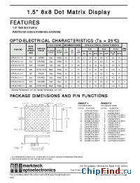 Datasheet MTAN4115-11A manufacturer Marktech
