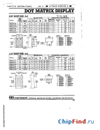 Datasheet MTAN4157-CHR manufacturer Marktech