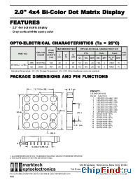 Datasheet MTAN6621-CG manufacturer Marktech