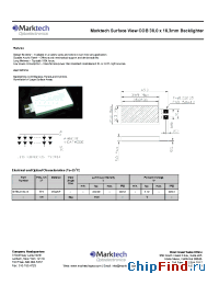 Datasheet MTBL2130-G manufacturer Marktech