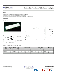 Datasheet MTBL2315-G manufacturer Marktech