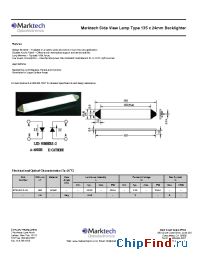 Datasheet MTBL8818-BL manufacturer Marktech