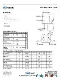 Datasheet MTE8080N manufacturer Marktech