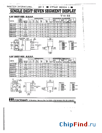 Datasheet MTN1136-ASR manufacturer Marktech