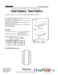 Datasheet TB62706BNG manufacturer Marktech