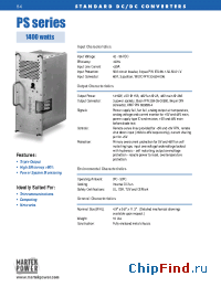 Datasheet PS2213 manufacturer Martek Power