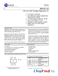 Datasheet MAS9130AST2-T manufacturer MAS Oy