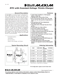 Datasheet DS12R887-33 производства MAXIM