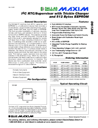Datasheet DS1388 manufacturer MAXIM