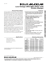 Datasheet DS1390-DS1393 manufacturer MAXIM