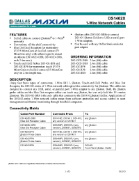 Datasheet DS1402-RP8 производства MAXIM