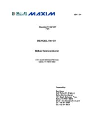 Datasheet DS21Q58 производства MAXIM