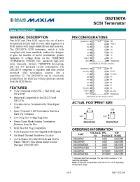 Datasheet DS21S07ASTR manufacturer MAXIM