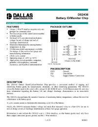 Datasheet DS2436B manufacturer MAXIM