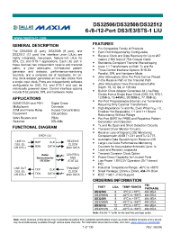 Datasheet DS32508 manufacturer MAXIM