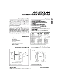 Datasheet HI1-0201 manufacturer MAXIM