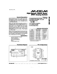 Datasheet HI1-0201HS-9 производства MAXIM