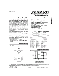 Datasheet ICL7663AC manufacturer MAXIM