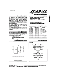 Datasheet ICL7664 manufacturer MAXIM