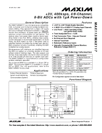 Datasheet MAX113MRG manufacturer MAXIM