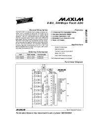Datasheet MAX1150A manufacturer MAXIM