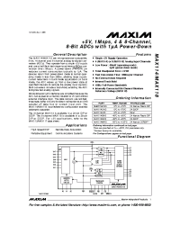 Datasheet MAX118EAI manufacturer MAXIM