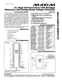 Datasheet MAX139C/D manufacturer MAXIM