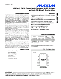Datasheet MAX6981AUE manufacturer MAXIM