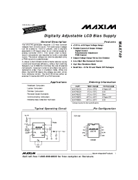 Datasheet MAX749CPA производства MAXIM