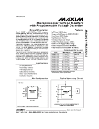 Datasheet MAX8212MJA manufacturer MAXIM