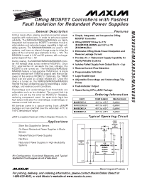 Datasheet MAX8535AEUA manufacturer MAXIM