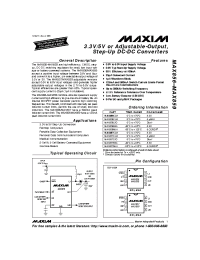 Datasheet MAX856C/D manufacturer MAXIM