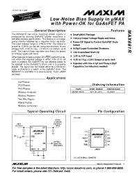 Datasheet MAX881REUB manufacturer MAXIM