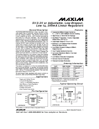Datasheet MAX883CSA manufacturer MAXIM