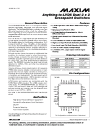 Datasheet MAX9390EHJ manufacturer MAXIM