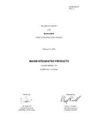 Datasheet MAXIM6025 manufacturer MAXIM