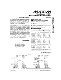 Datasheet MX565AJCWG производства MAXIM