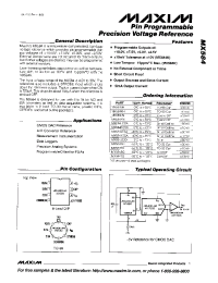 Datasheet MX584JN manufacturer MAXIM