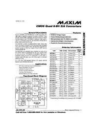 Datasheet MX7226TD производства MAXIM