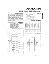 Datasheet MX7228LP производства MAXIM
