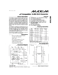 Datasheet MX7536 manufacturer MAXIM