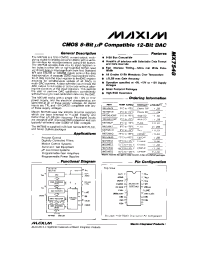 Datasheet MX7548KN manufacturer MAXIM